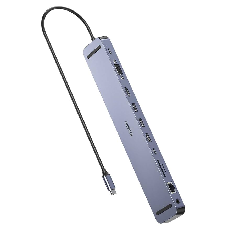 Choetech HUB-M20 11 In 1 USB Type C Hub Adapter With USB C